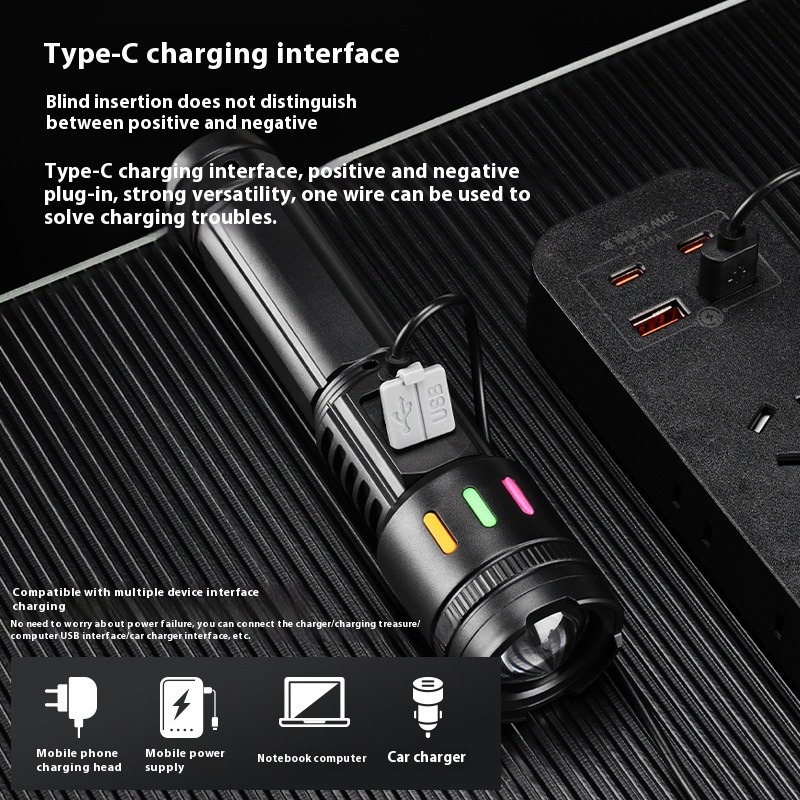 LINTERNA LED TACTICA L-41